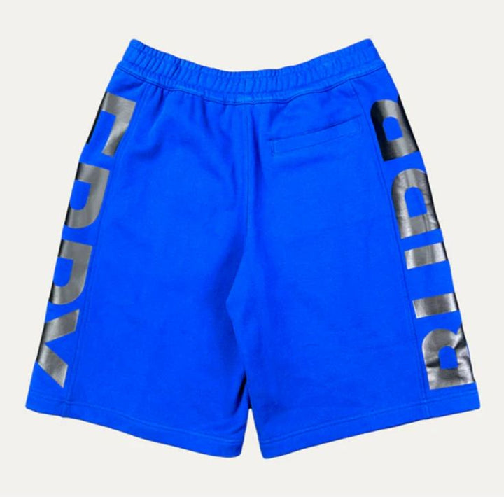 BURBERRY REFLECTIVE SIDEPRINT SHORTS