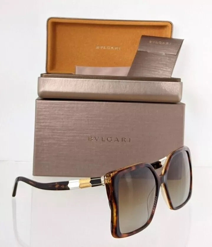 &amp;nbsp;BVLGARI SERPENTI 8229-5488 57MM SUNGLASSES HAVANA