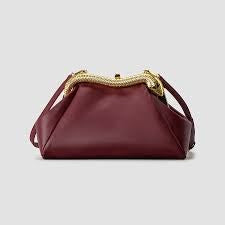 BVLGARI SERPENTINE FOREVER CALFSKIN LEATHER CLUTCH BAG