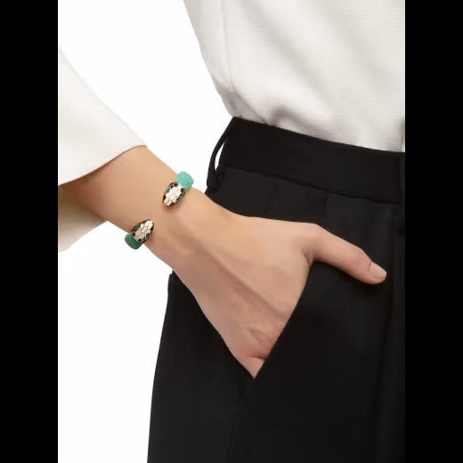 BVLGARI GALUCHAT SERPENTI FOREVER BRACELET