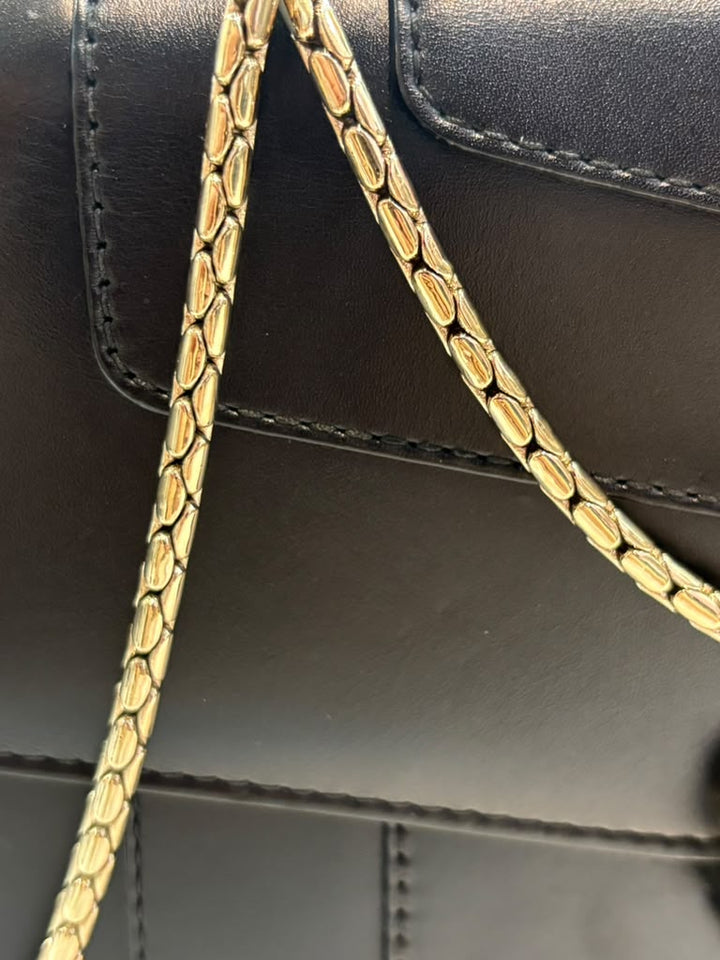 BVLGARI SERPENTI FOREVER CALFSKIN LEATHER CHAIN BAG