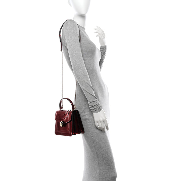 BVLGARI SERPENTINE FOREVER TOP HANDLE AND LONG STRAP BAG