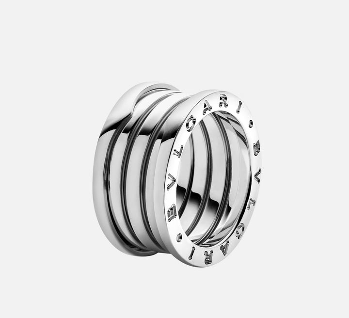 BVLGARI B. ZERO1 18K WHITE GOLD RING