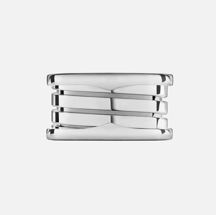 BVLGARI B. ZERO1 18K WHITE GOLD RING
