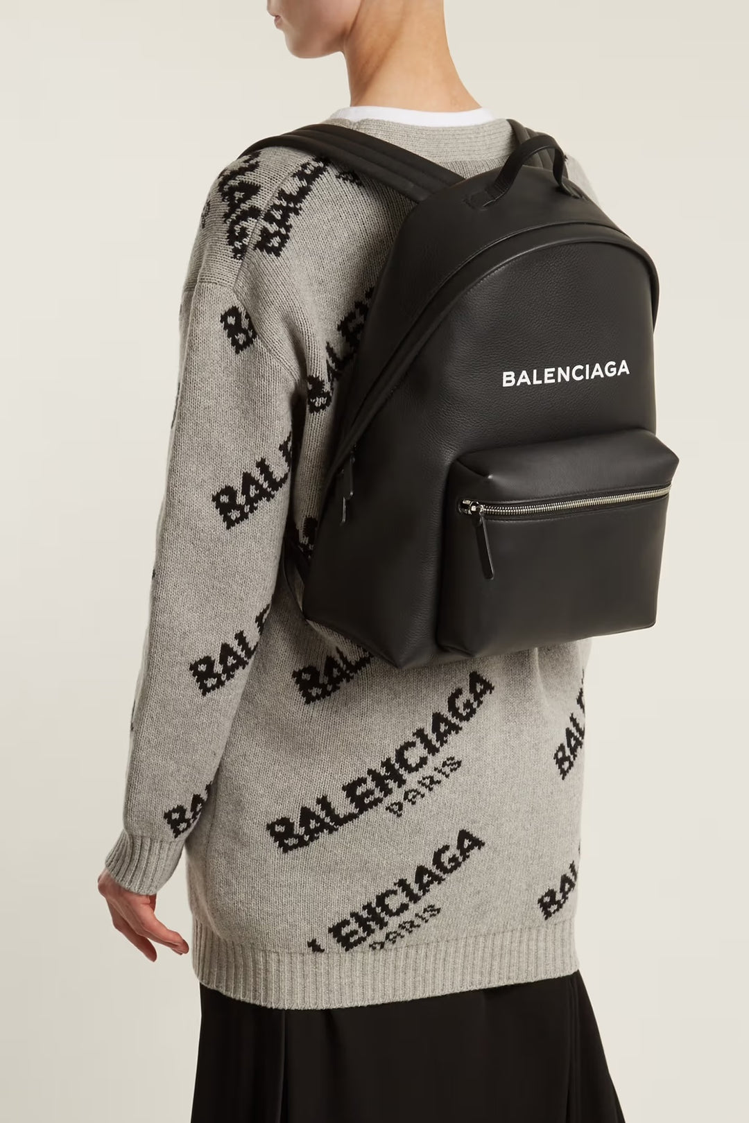 BALENCIAGA SIGNATURE CALFSKIN LEATHER SMALL BACKPACK