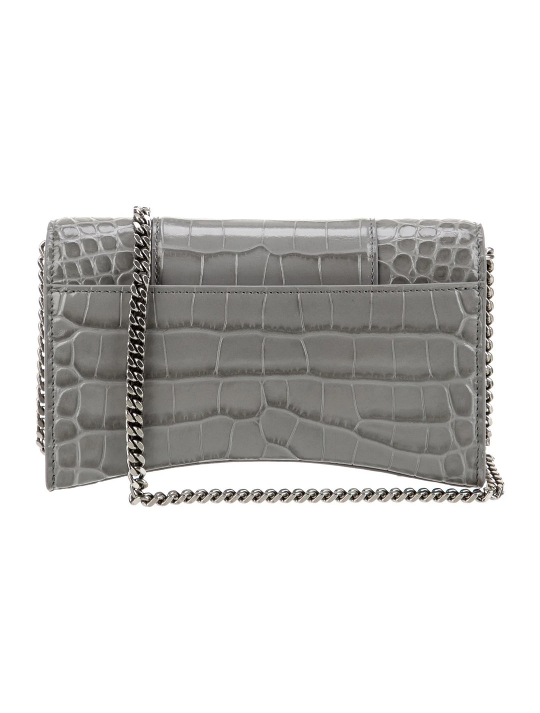 BALENCIAGA CROC EMBOSSED CALFSKIN HOURGLASS WOC