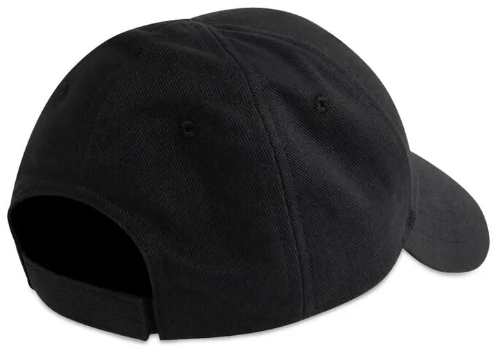 BALENCIAGA NANO LOGO EMBROIDERED BASEBALL CAP