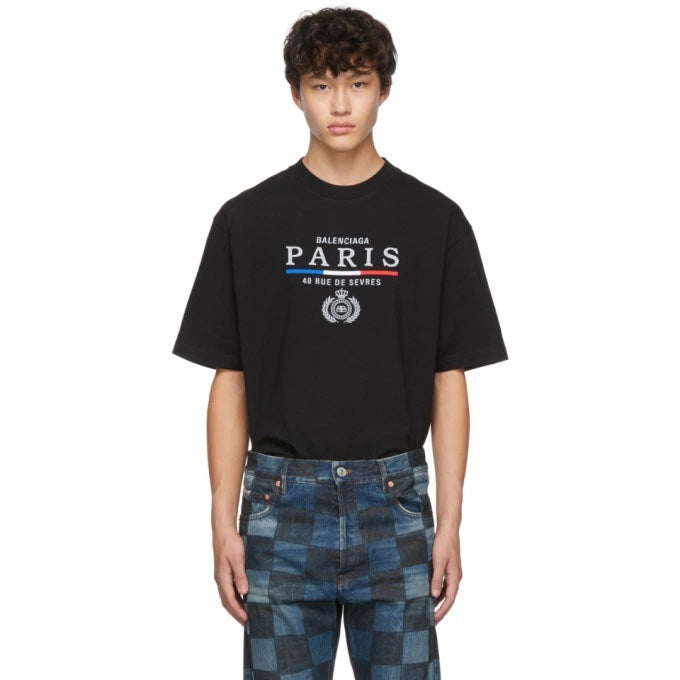 BALENCIAGA PARIS FLAG T-SHIRT – Caroline