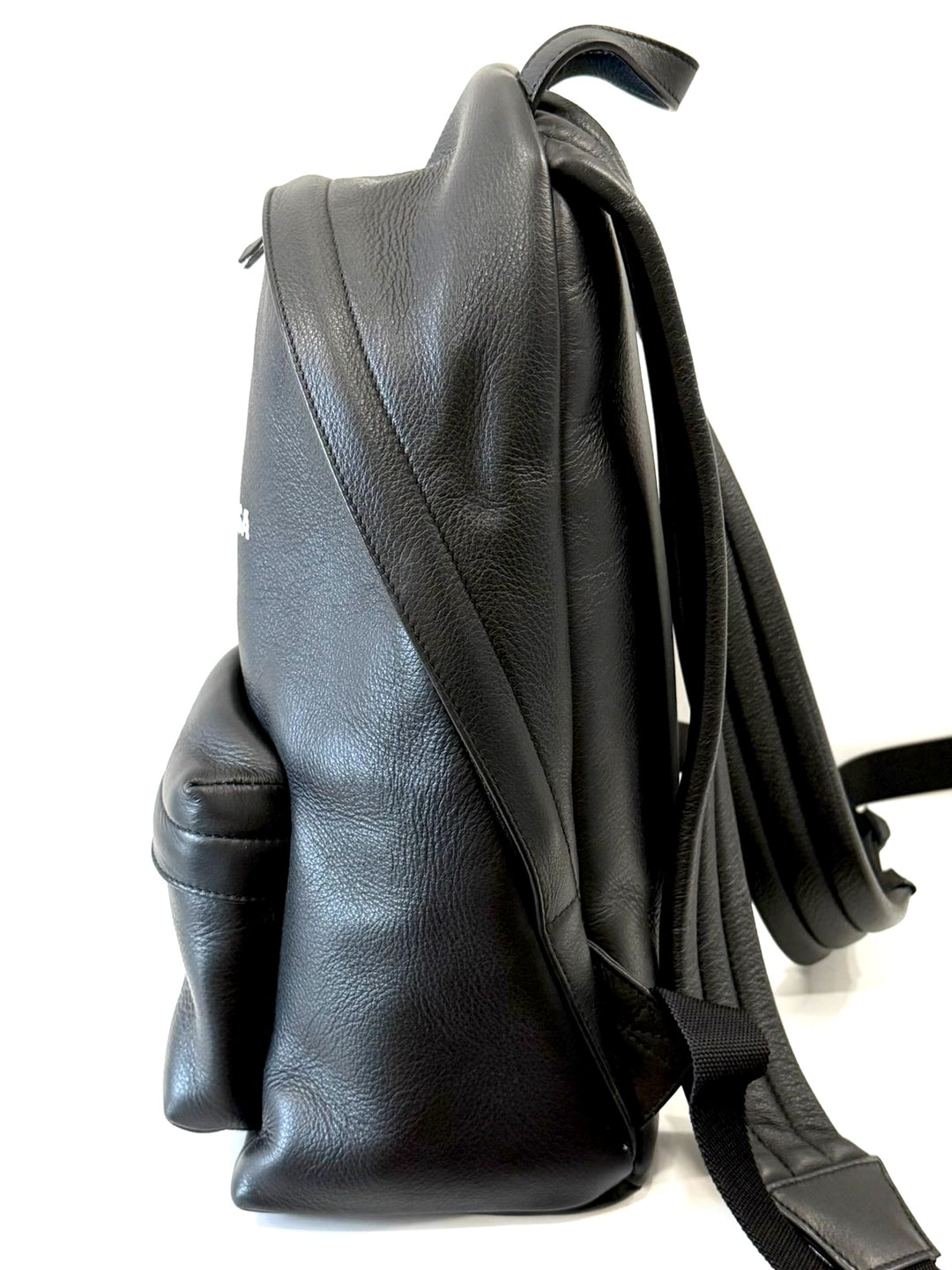 BALENCIAGA SIGNATURE CALFSKIN LEATHER SMALL BACKPACK