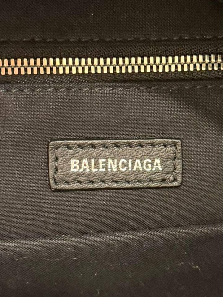BALENCIAGA SIGNATURE CALFSKIN LEATHER SMALL BACKPACK