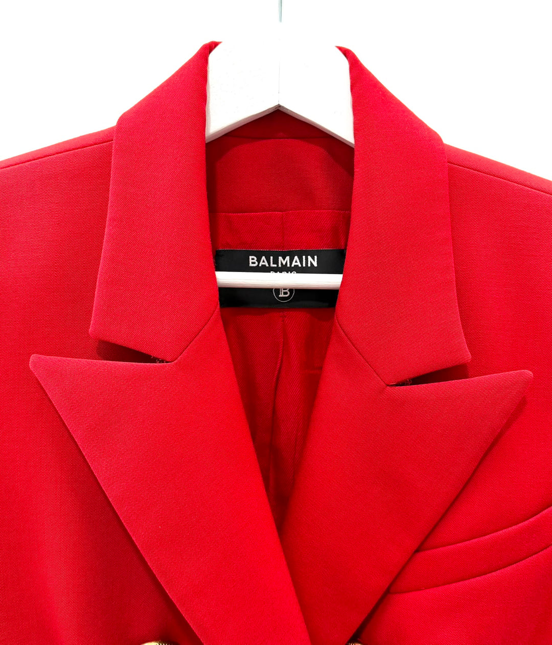 BALMAIN DOUBLE BREASTED TAILORED BLAZER