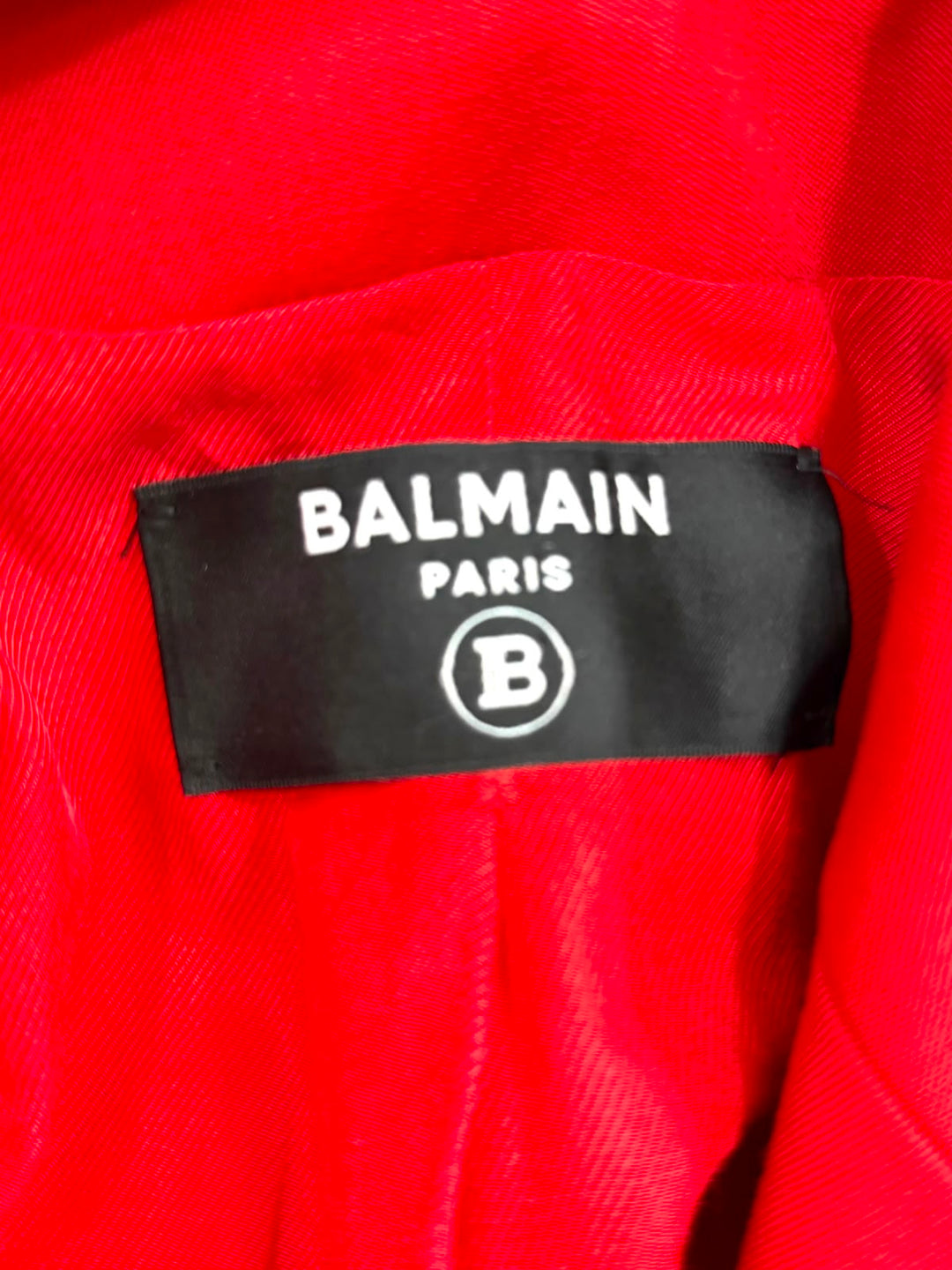 BALMAIN DOUBLE BREASTED TAILORED BLAZER