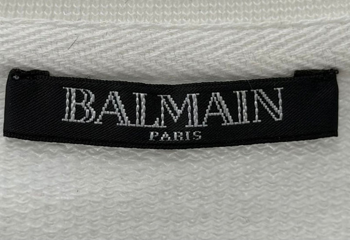 BALMAIN PARIS LOGOMANIA STRIPED LOGO MEN&