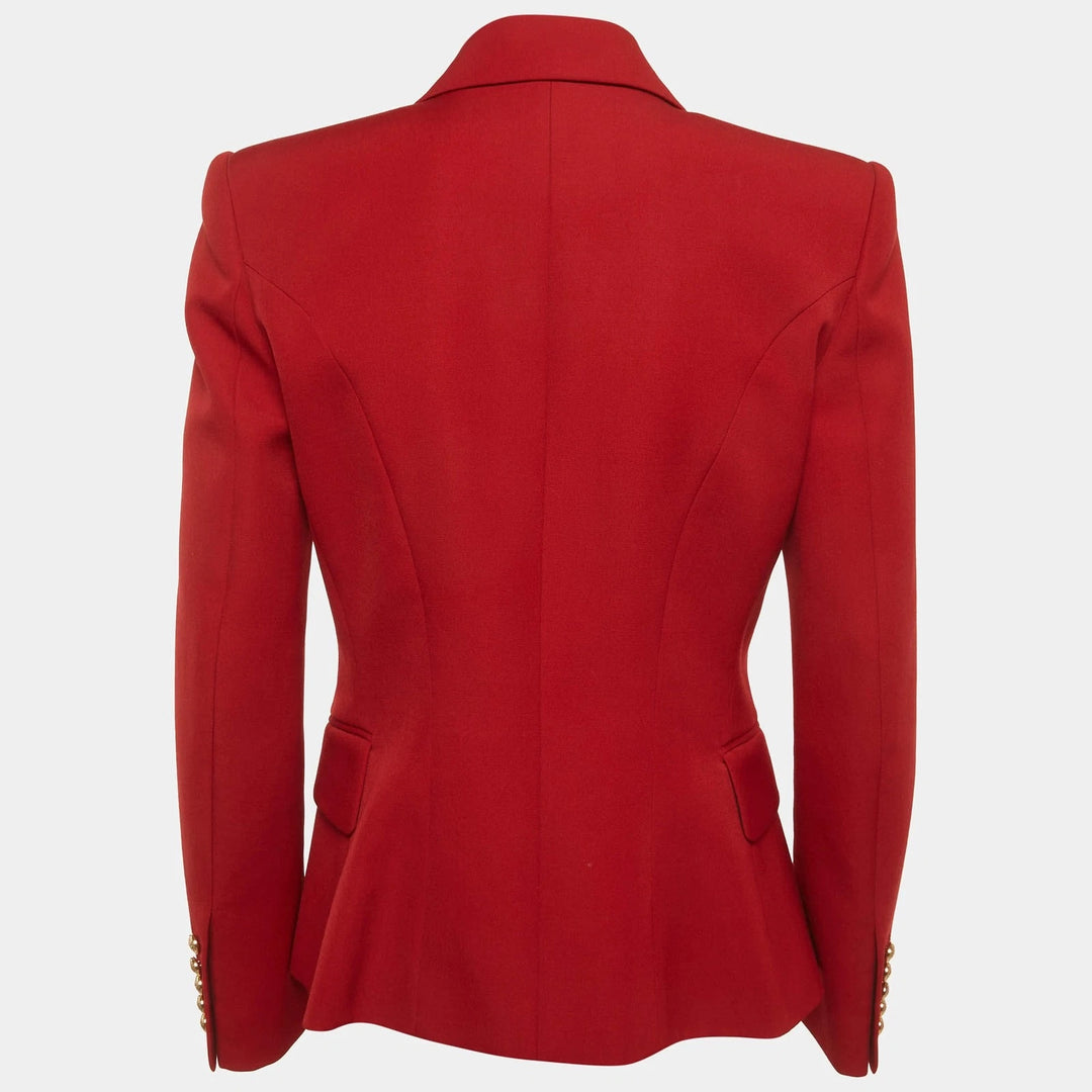 BALMAIN DOUBLE BREASTED TAILORED BLAZER