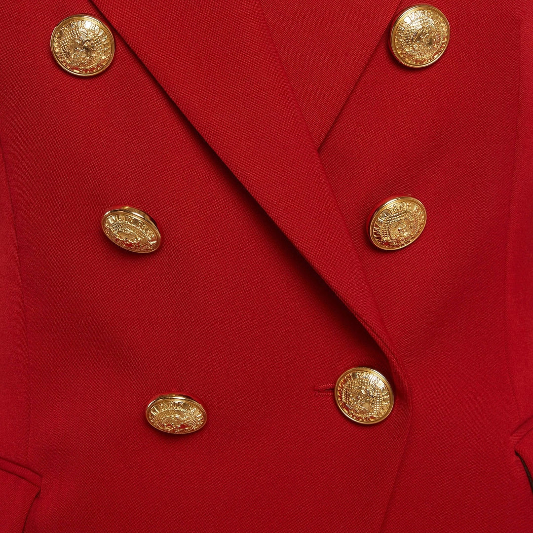 BALMAIN DOUBLE BREASTED TAILORED BLAZER