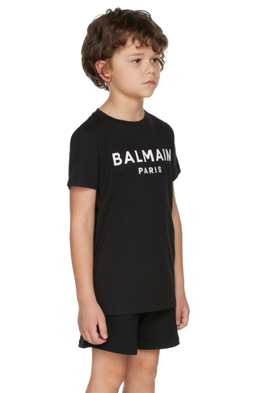 BALMAIN KIDS LOGO PRINT T-SHIRT