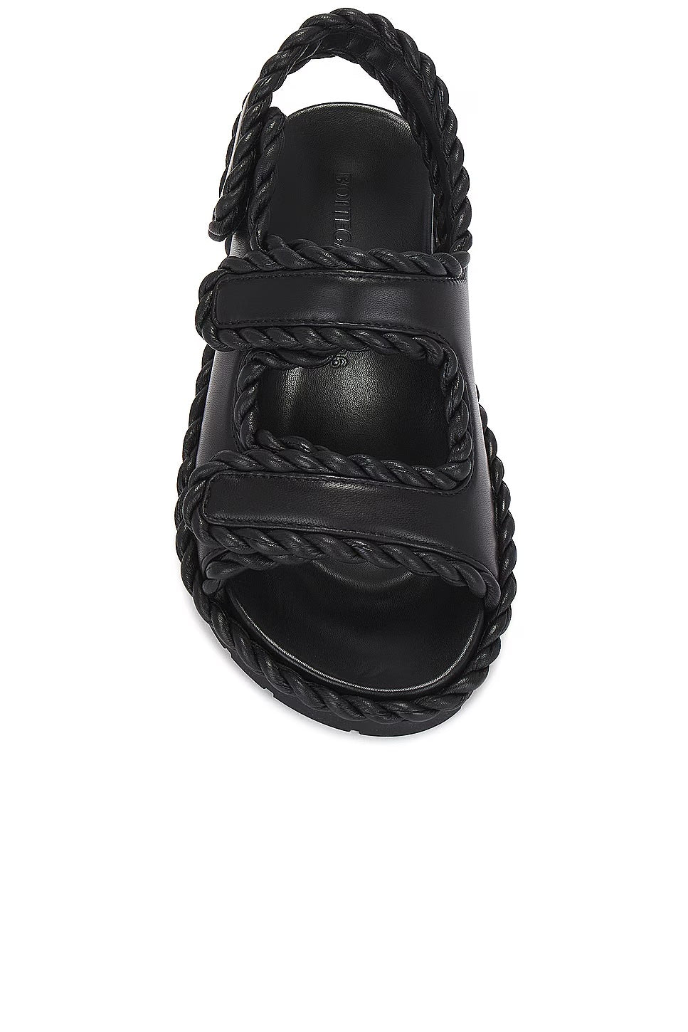 BOTTEGA VENETA JACK SLINGBACK SPORT LAMBSKIN LEATHER SANDALS