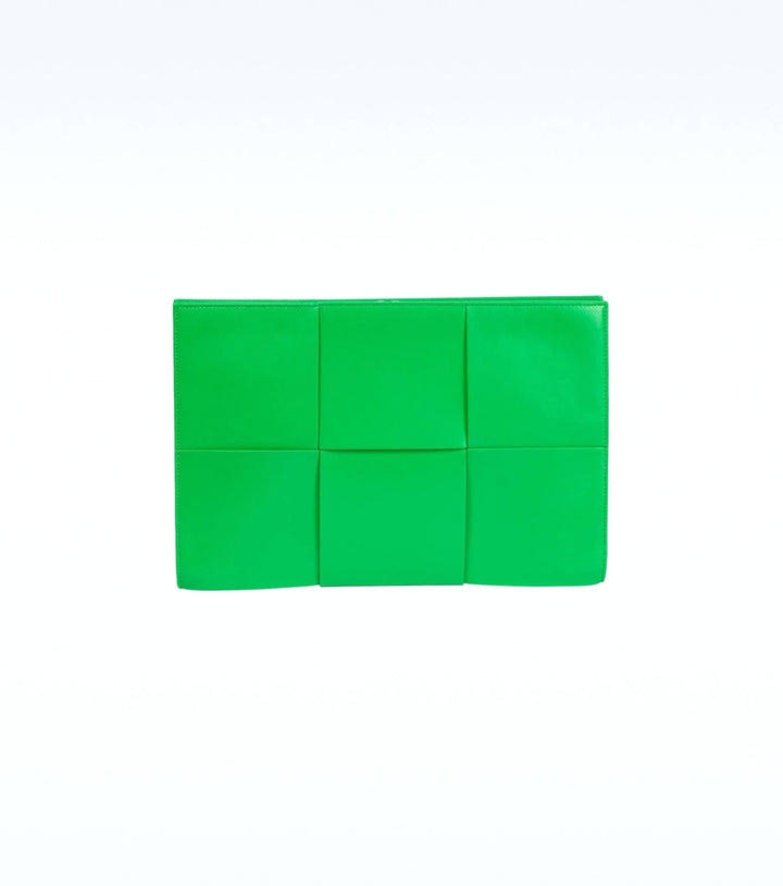 BOTTEGA VENETA INTRECCIATO ARCO NAPPA LEATHER DOCUMENT CASE