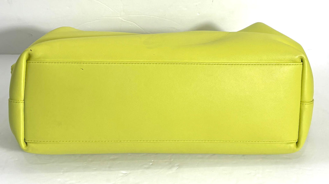 BOTTEGA VENETA CALFSKIN POINT TOP HADLE MEDIUM BAG