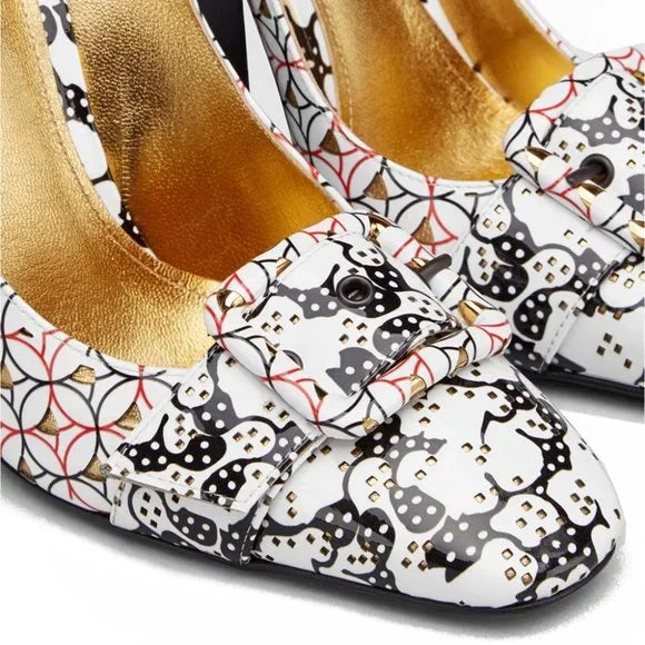 BOTTEGA VENETA CHERBOURG CALF PATENT PUMPS