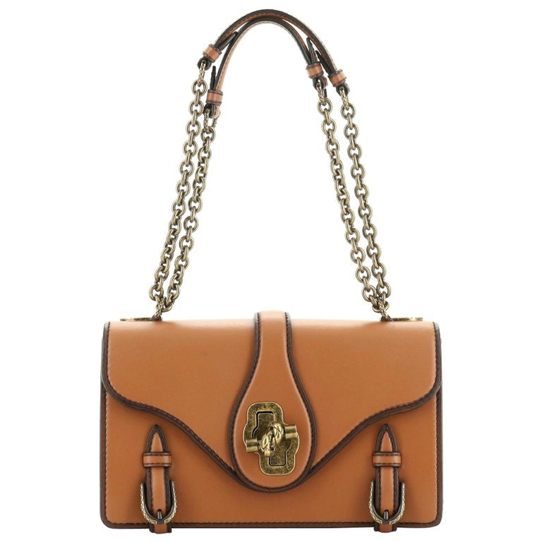 BOTTEGA VENETA CITY KNOT FRENCH CALFSKIN LEATHER BAG