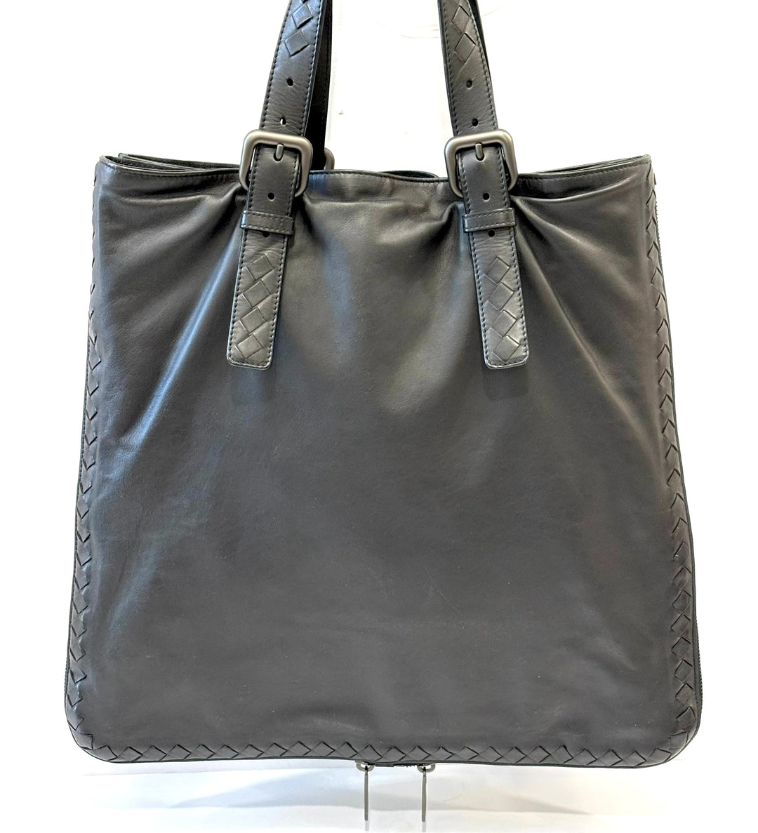 BOTTEGA VENETA INTRECCIATO LEATHER TOTE BAG – Caroline's Fashion