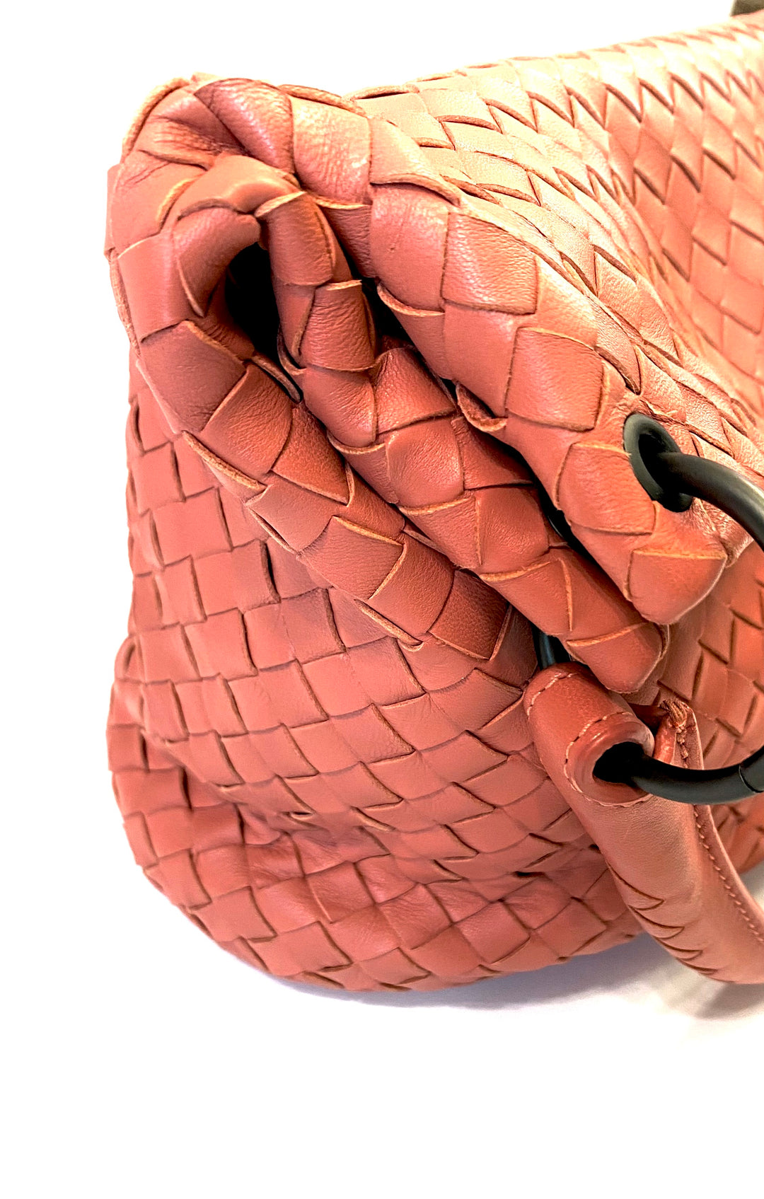 BOTTEGA VENETA INTRECCIATO NAPPA WOVEN PARACHUTE BAG