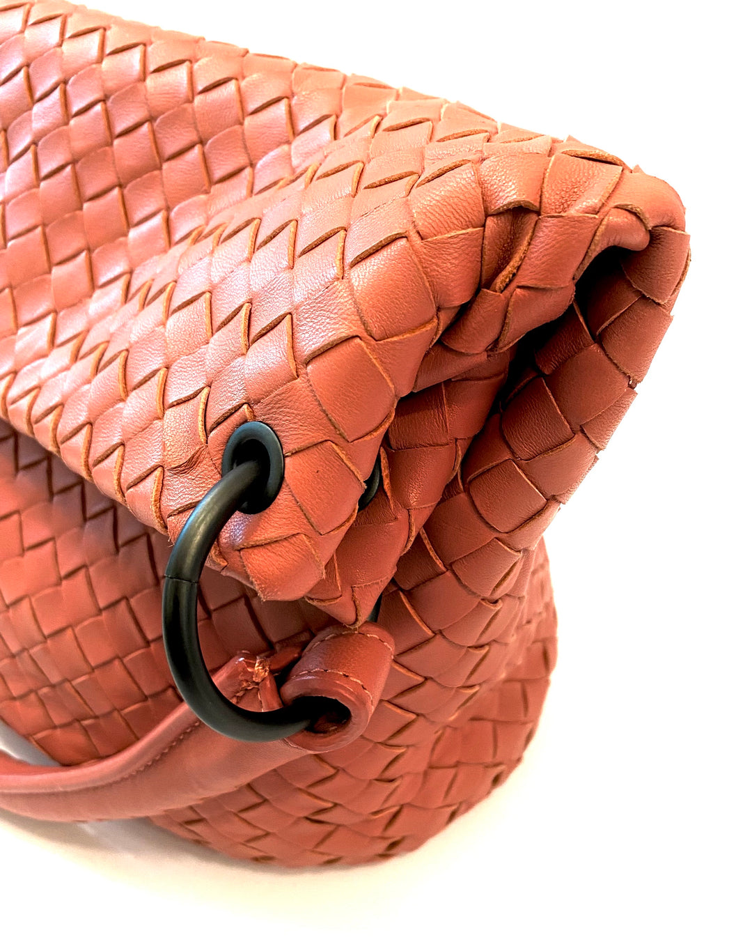 BOTTEGA VENETA INTRECCIATO NAPPA WOVEN PARACHUTE BAG
