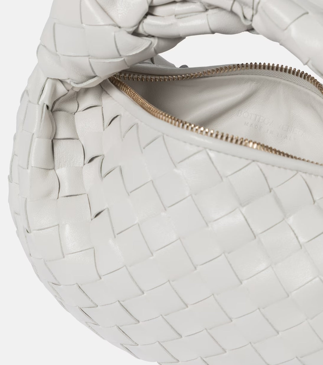 BOTTEGA VENETA INTRECCIATO MINI JODIE NAPPA LEATHER HANDBAG
