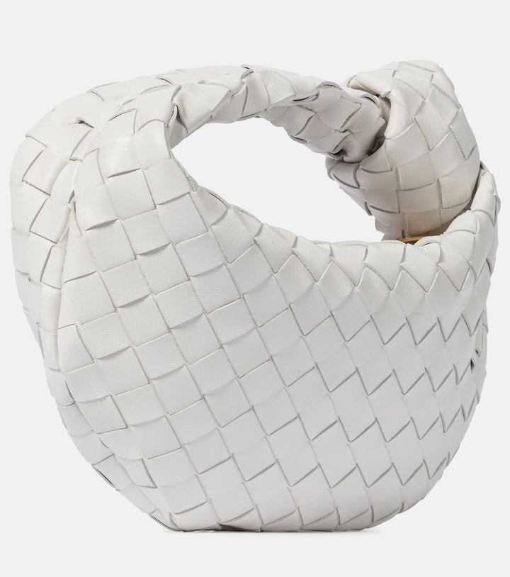 BOTTEGA VENETA INTRECCIATO MINI JODIE NAPPA LEATHER HANDBAG