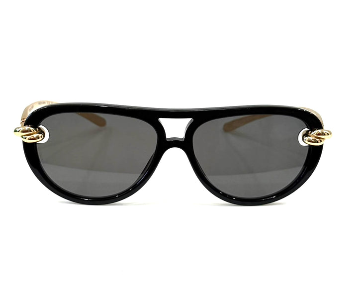 BOTTEGA VENETA KNOT BV1418S AVIATOR SUNGLASSES