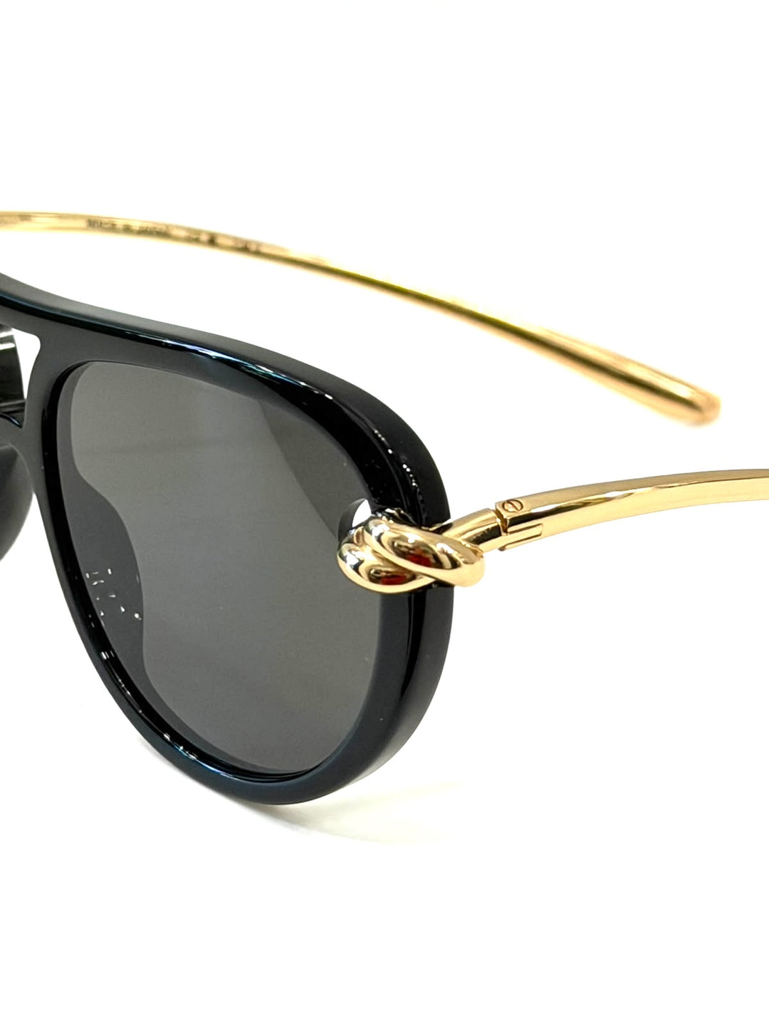 BOTTEGA VENETA KNOT BV1418S AVIATOR SUNGLASSES