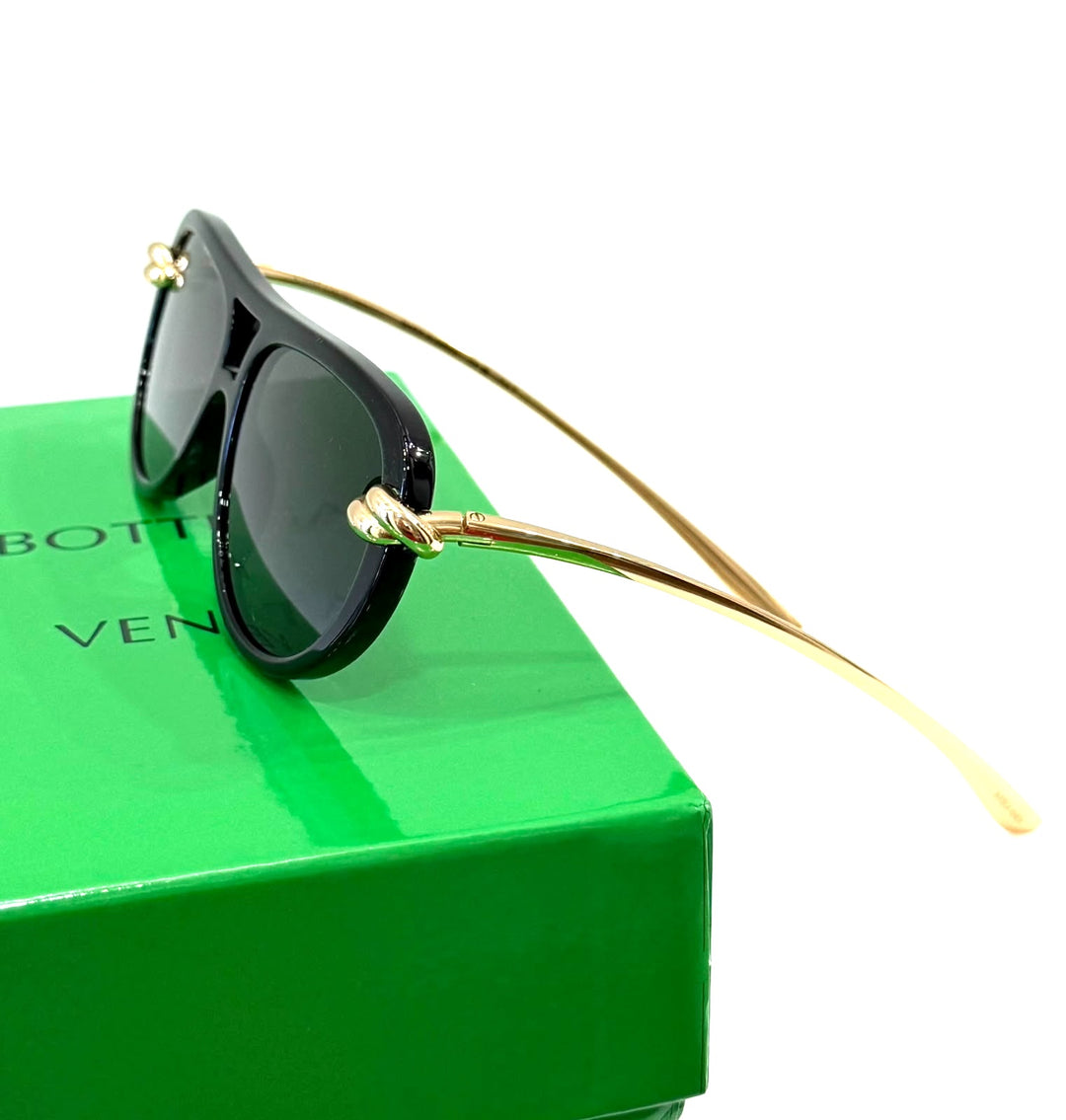 BOTTEGA VENETA KNOT BV1418S AVIATOR SUNGLASSES