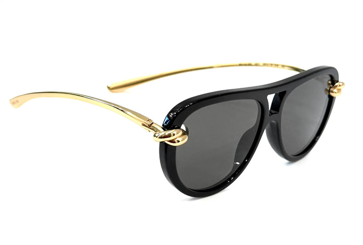 BOTTEGA VENETA KNOT BV1418S AVIATOR SUNGLASSES