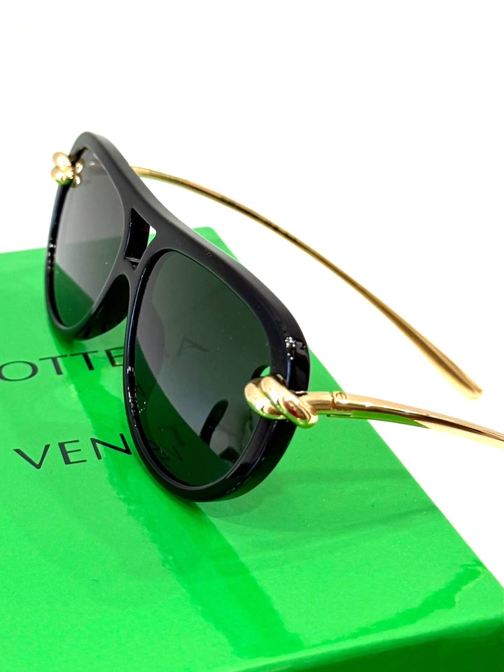 BOTTEGA VENETA KNOT BV1418S AVIATOR SUNGLASSES