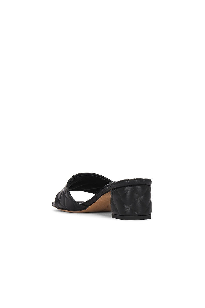 BOTTEGA VENETA QUILTED LAMBSKIN LEATHER AMY MULES