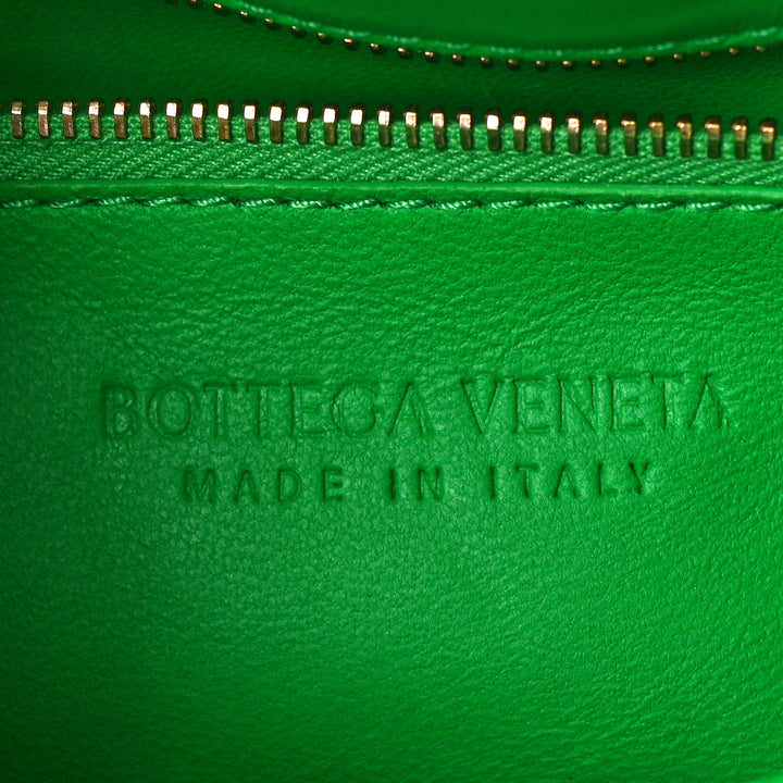 BOTTEGA VENETA LAMBSKIN MAXI INTRECCIATO PADDED CASSETTE CHAIN BAG