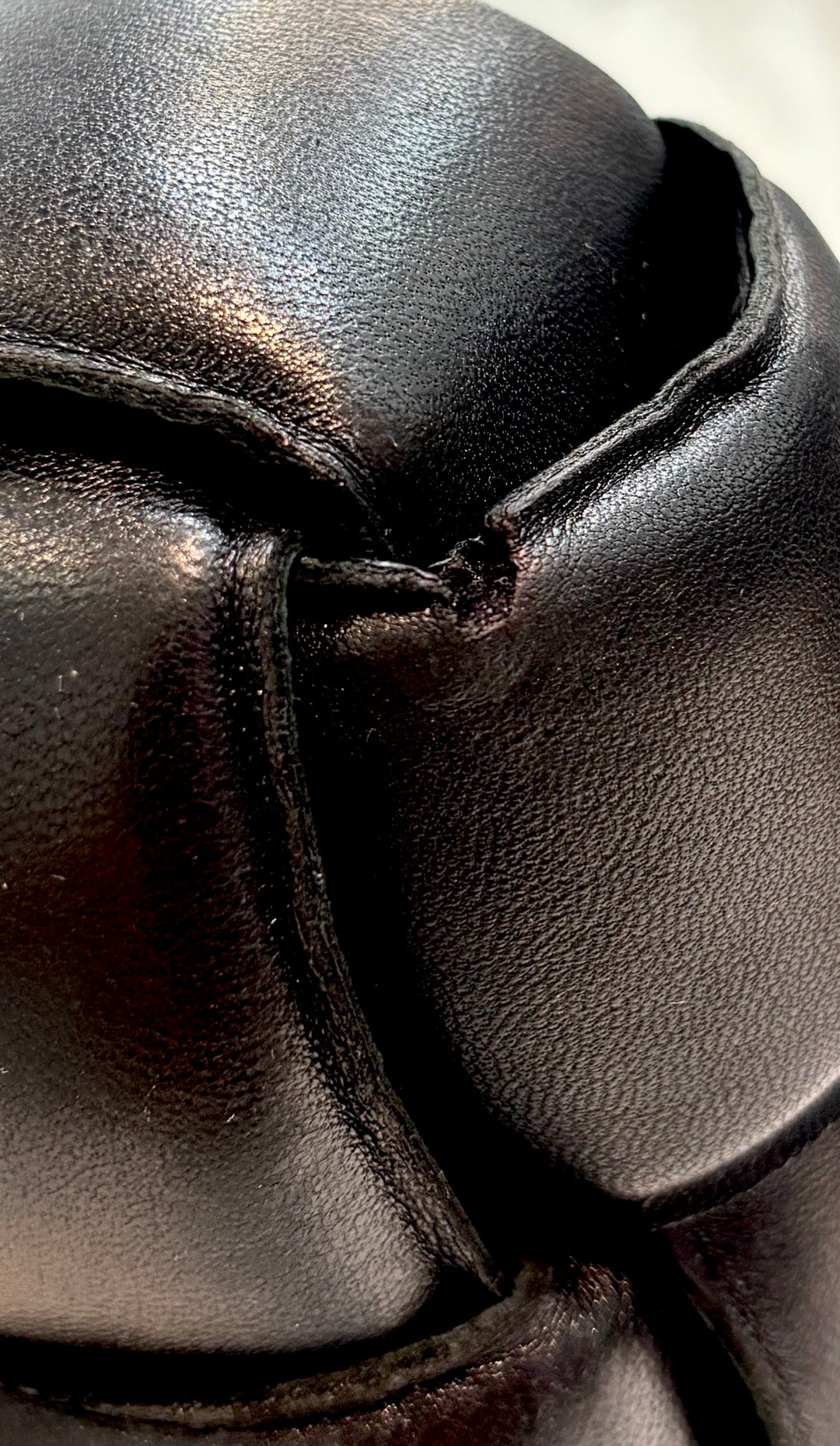 BOTTEGA VENETA NAPPA LEATHER MAXI INTRECCIATO PADDED CASSETE CROSSBODY BAG