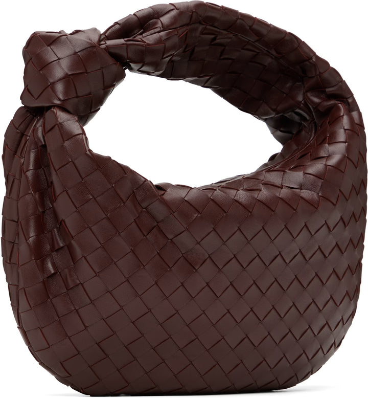 BOTTEGA VENETA INTRECCIATO JODIE LAMBSKIN LEATHER BAG