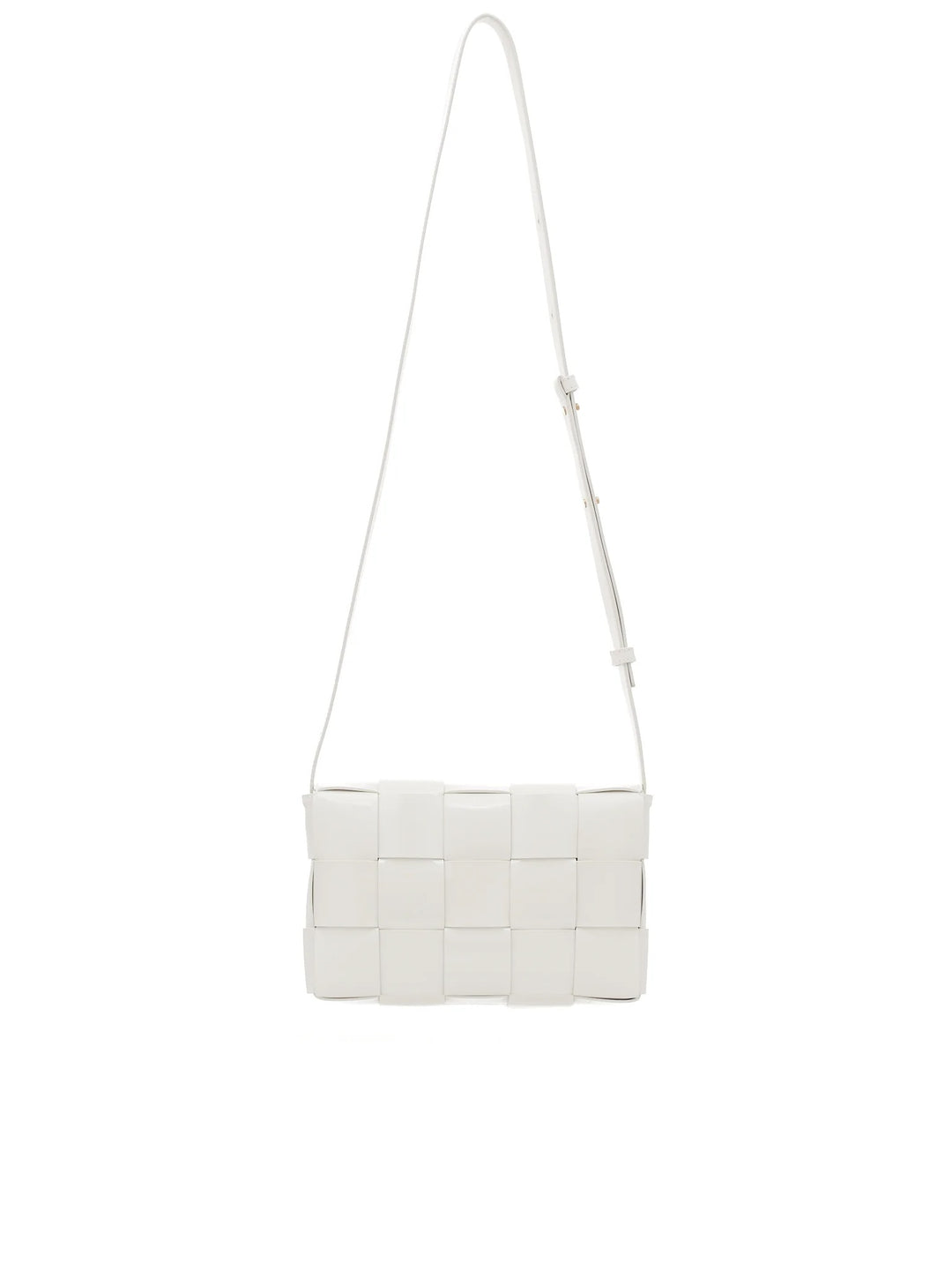 BOTTEGA VENETA CASSETTE SMALL LAMBSKIN NAPPA LEATHER CROSSBODY BAG