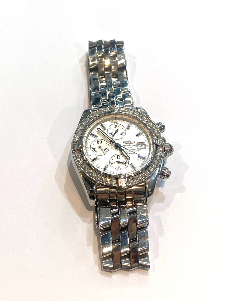 BREITLING DIAMOND A13356 WINDRIDER CHRONOMAT EVOLUTION WATCH