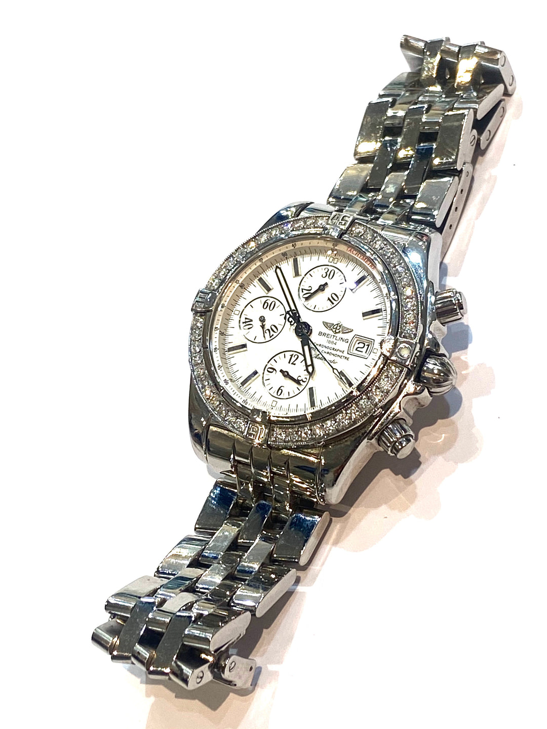 BREITLING DIAMOND A13356 WINDRIDER CHRONOMAT EVOLUTION WATCH