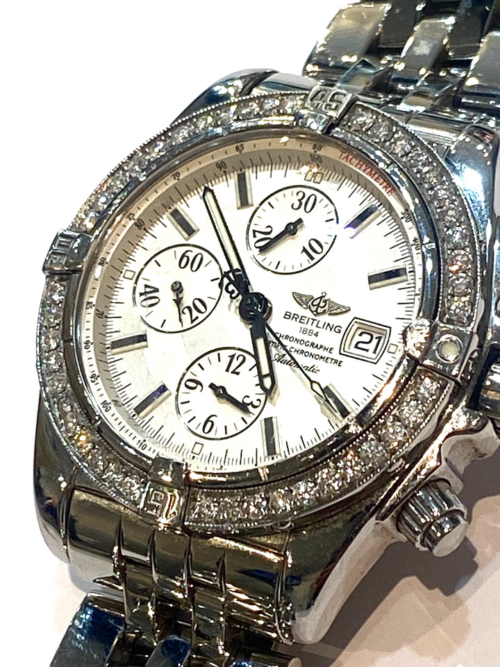 BREITLING DIAMOND A13356 WINDRIDER CHRONOMAT EVOLUTION WATCH