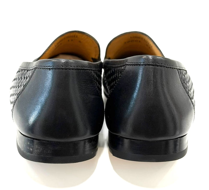 BRUNO MAGLI LASTRA WOVEN CALFSKIN LEATHER MEN&