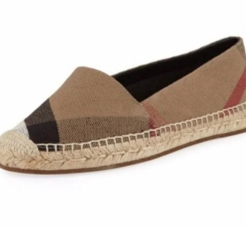 BURBERRY HODGESON HOUSE CHECK ESPADRILLES