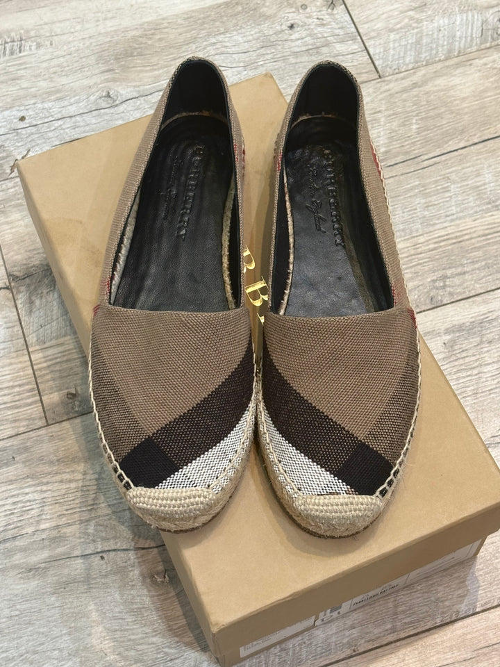 BURBERRY HODGESON HOUSE CHECK ESPADRILLES