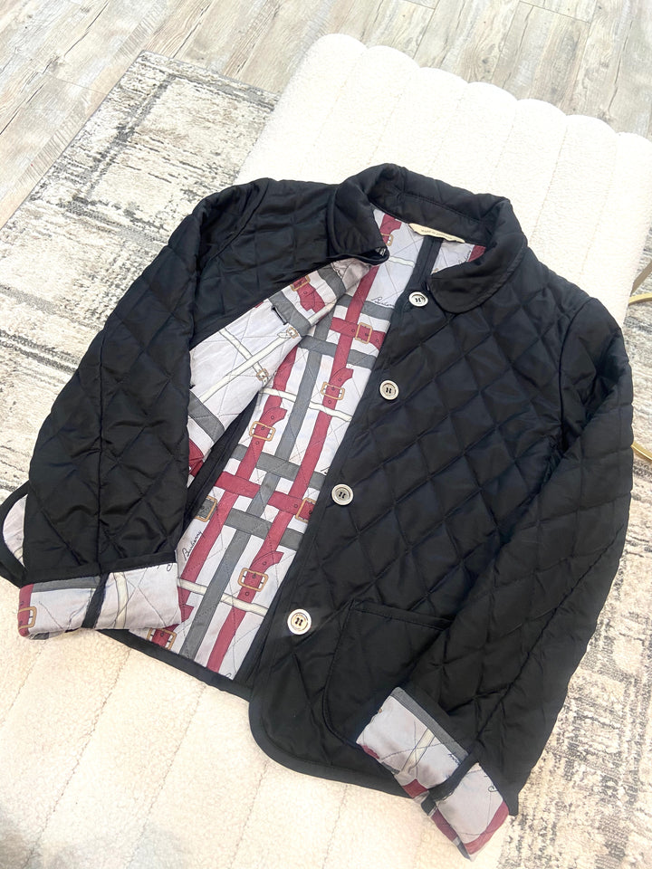 BURBERRY DIAMOND QUILTED JACKET