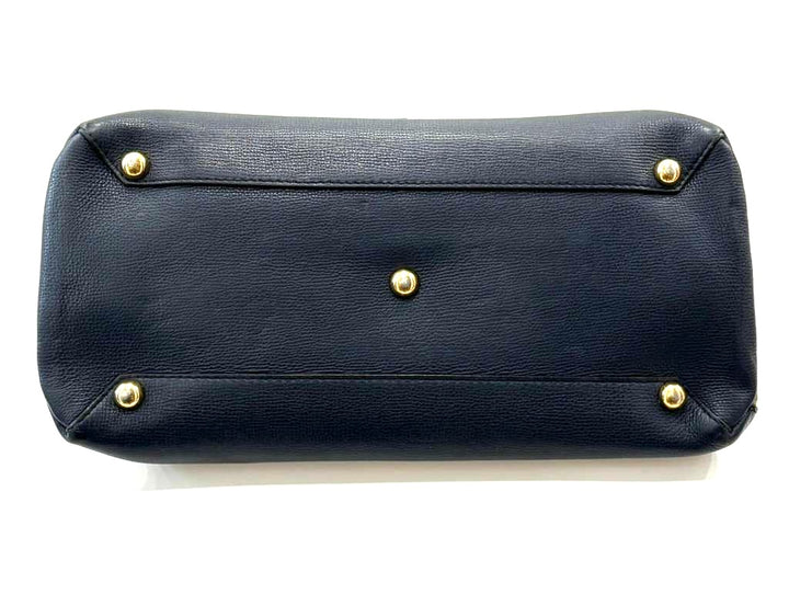 BURBERRY GRAINED CALFSKIN BANNER MEDIUM TOTE BAG