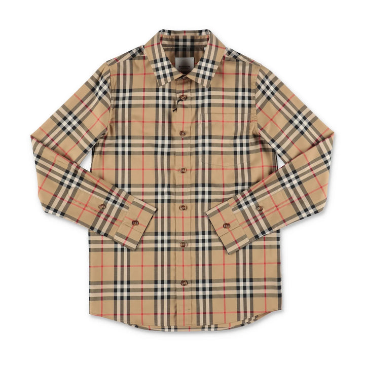 BURBERRY KIDS NOVA CHECK BUTTON DOWN SHIRT – Caroline's Fashion