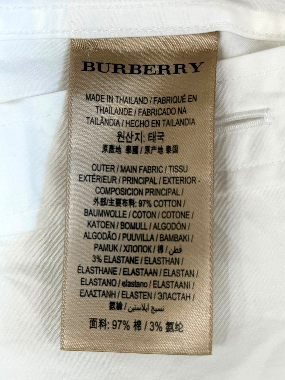BURBERRY SHERFIELD LONG SLEEVE MEN&